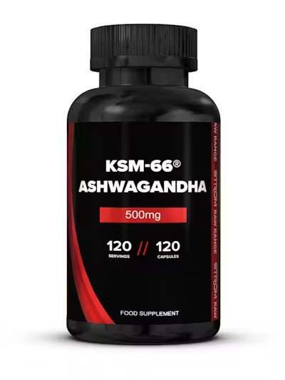 Strom Sports KSM-66 Ashwagandha, 500mg - 120 caps