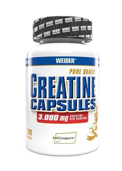 Weider Creatine Capsules - 200 caps