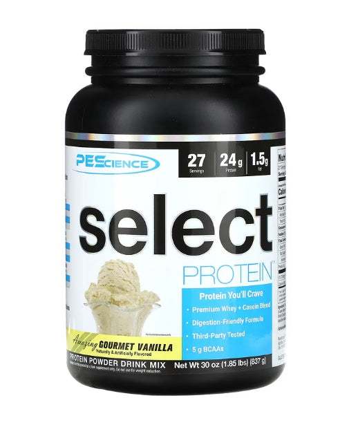 PEScience Select Protein, Amazing Gourmet Vanilla - 837 grams