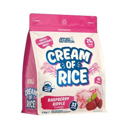 Applied Nutrition Cream of Rice, Raspberry Ripple - 1000 grams