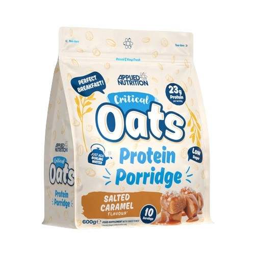 Applied Nutrition Critical Oats Protein Porridge, Salted Caramel - 600 grams