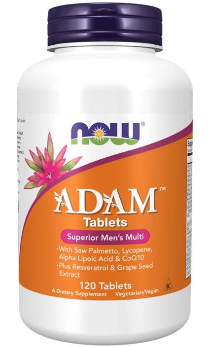 NOW Foods ADAM Multi-Vitamin for Men - 120 tablets