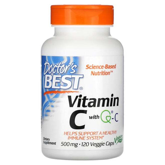 Doctor's Best Vitamin C with Q-C, 500mg - 120 vcaps