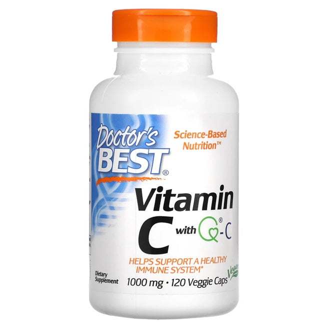 Doctor's Best Vitamin C with Q-C, 1000mg - 120 vcaps