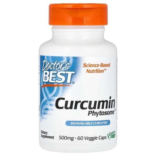 Doctor's Best Curcumin Phytosome, 500mg - 60 vcaps