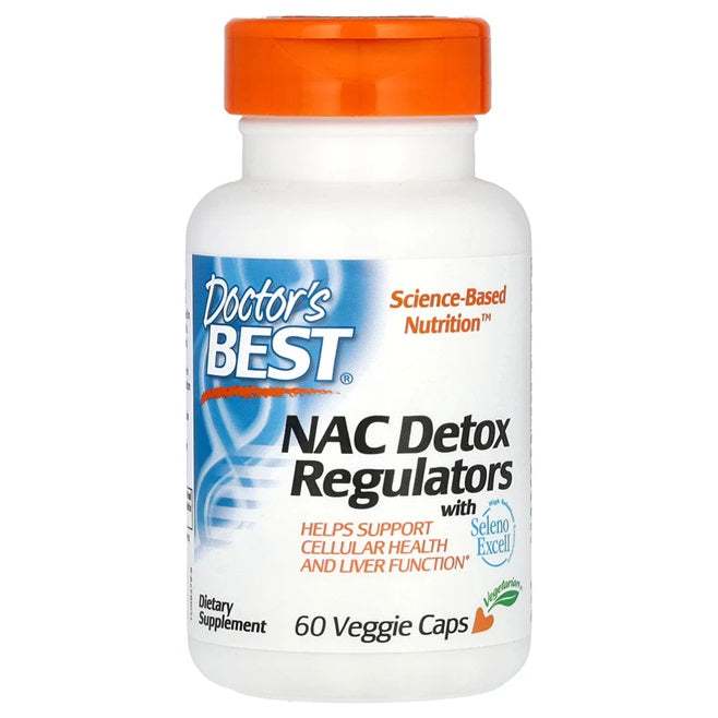 Doctor's Best NAC Detox Regulators - 60 vcaps