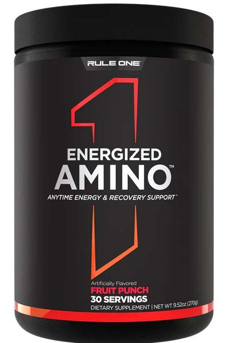 Rule One Energized Amino, Fruit Punch - 270 grams