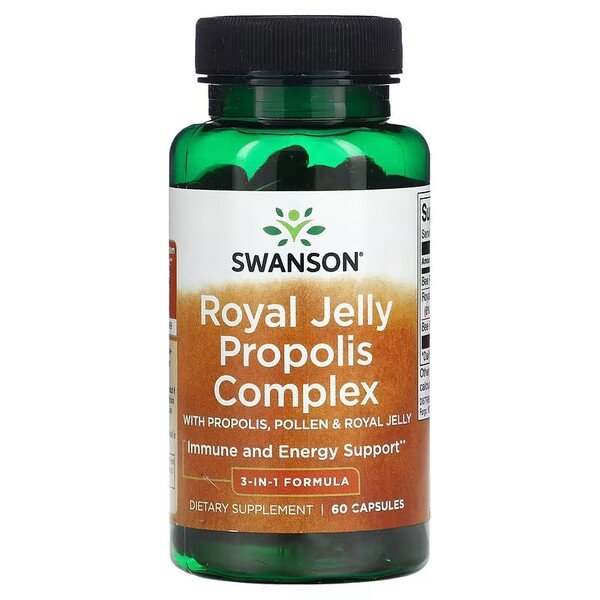 Swanson Royal Jelly Propolis Complex - 60 caps