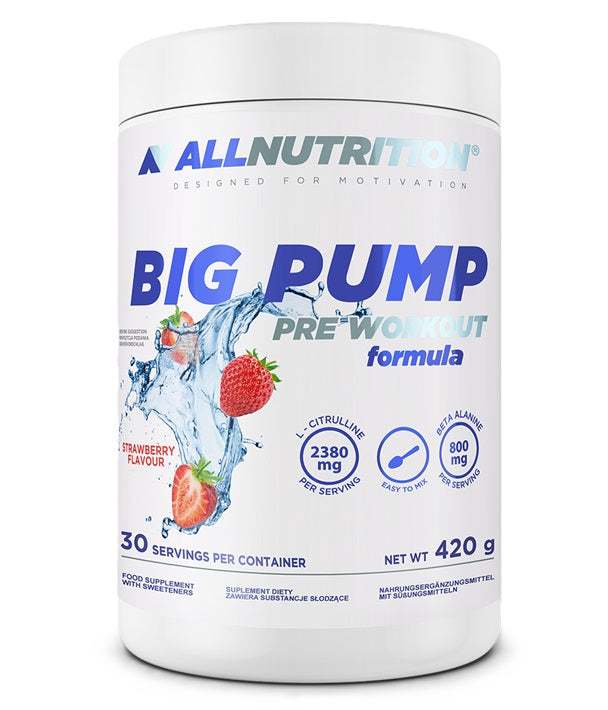 Allnutrition Big Pump, Strawberry - 420 grams