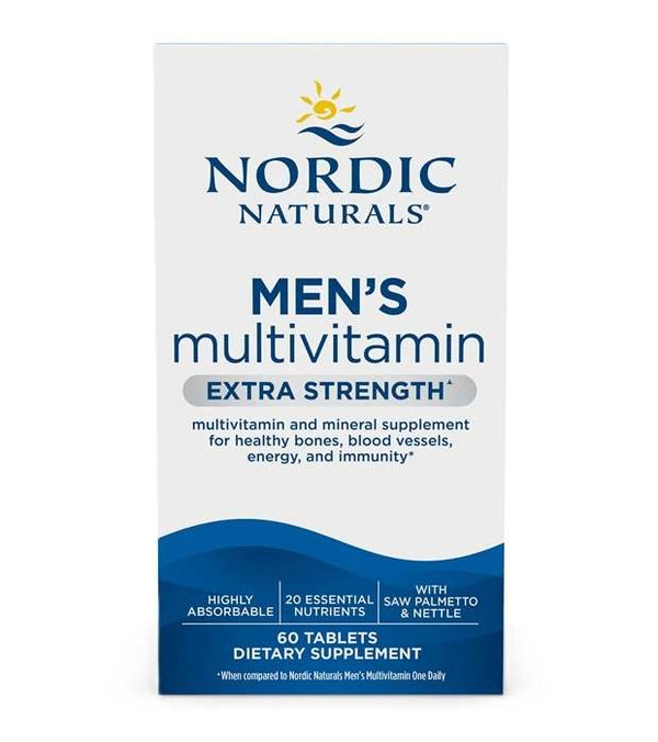 Nordic Naturals Men's Multivitamin Extra Strength - 60 tablets