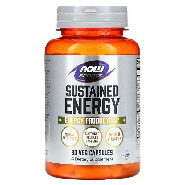 NOW Foods Sustained Energy - 90 vcaps