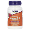 NOW Foods Vitamin D-3, 5000 IU - 30 softgels