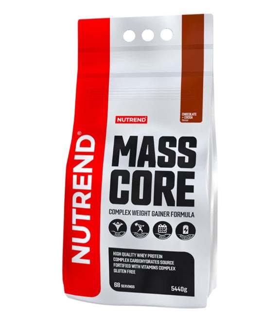 Nutrend Mass Core, Chocolate + Cocoa - 5440 grams