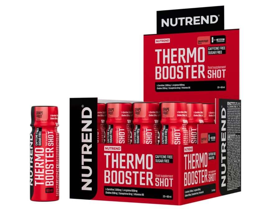 Nutrend Thermobooster Shot, Grapefruit - 20 x 60 ml.