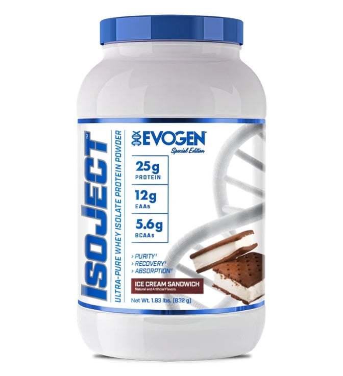 Evogen IsoJect, Ice Cream Sandwich - 832 grams