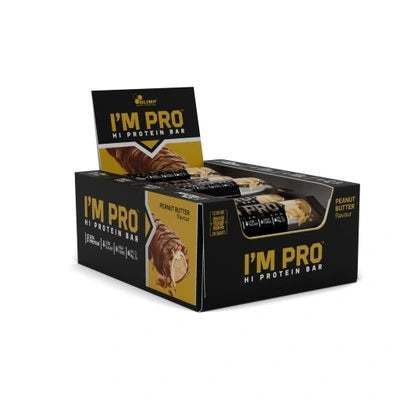 Olimp Nutrition I'm Pro Protein Bar, Peanut Butter - 15 x 40g