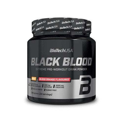 BioTechUSA Black Blood NOX+, Blood Orange (EAN 5999076253753) - 340 grams