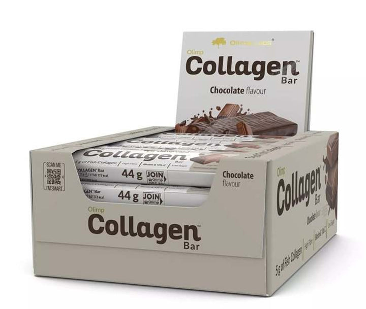 Olimp Nutrition Collagen Bar, Chocolate (EAN 5901330094002) - 25 x 44g