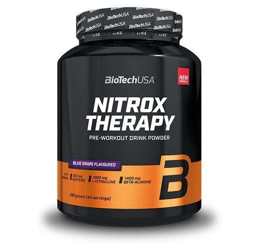 BioTechUSA Nitrox Therapy, Blue Grape - 680 grams