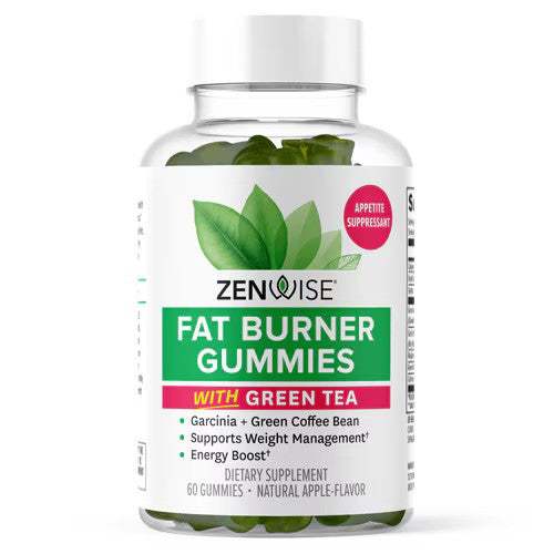 Zenwise Fat Burner Gummies, Apple - 60 gummies