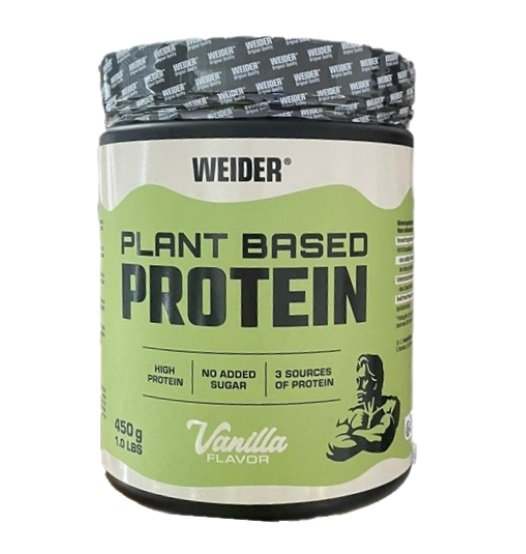 Weider Plant Based Protein, Vanilla - 450 grams