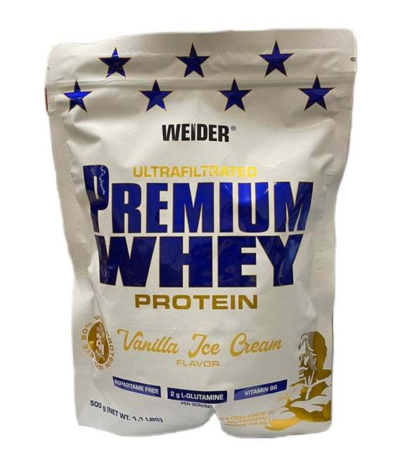 Weider Premium Whey, Vanilla Ice Cream - 500 grams