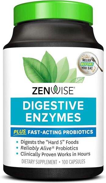 Zenwise Digestive Enzymes - 100 caps