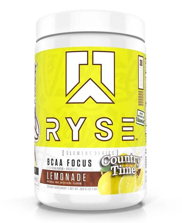 RYSE BCAA Focus, Country Time Lemonade - 360 grams