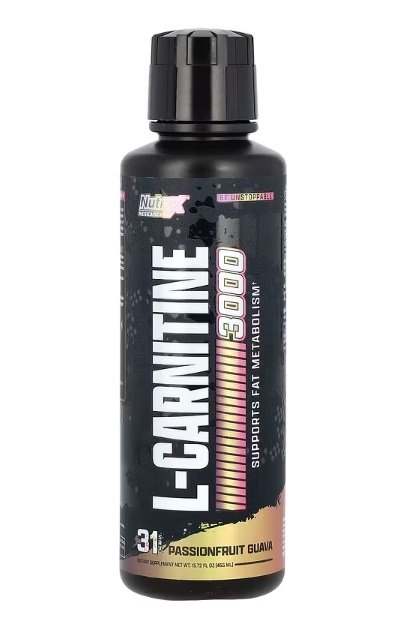 Nutrex L-Carnitine 3000, Passionfruit Guava - 465 ml.