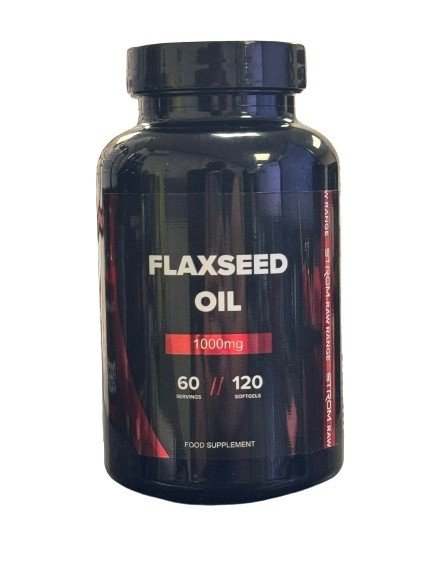 Strom Sports Flaxseed Oil - 120 softgels