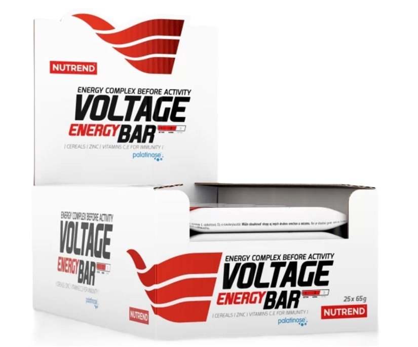 Nutrend Voltage Energy Bar, Exotic - 25 x 65g