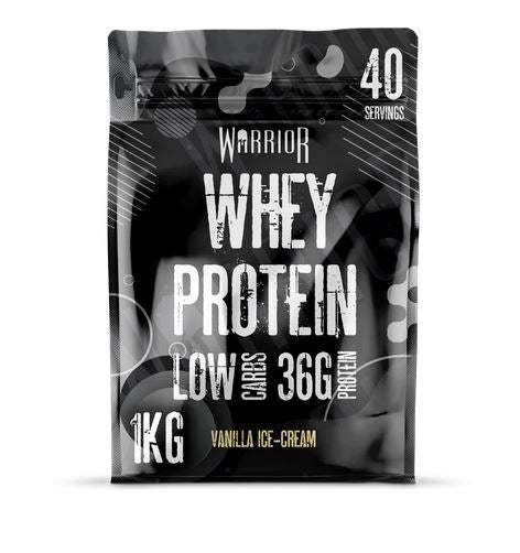 Warrior Whey Protein, Vanilla Ice Cream - 1000 grams