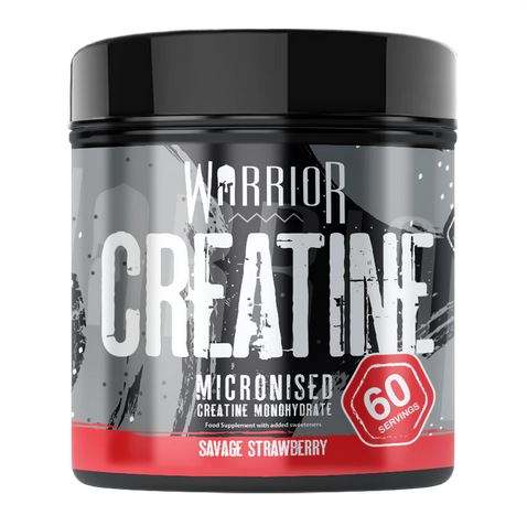 Warrior Creatine, Savage Strawberry - 300 grams