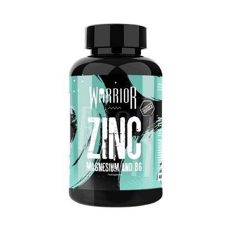 Warrior Zinc Magnesium & B6 - 60 tablets