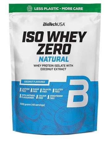 BioTechUSA Iso Whey Zero Natural, Coconut - 1000 grams