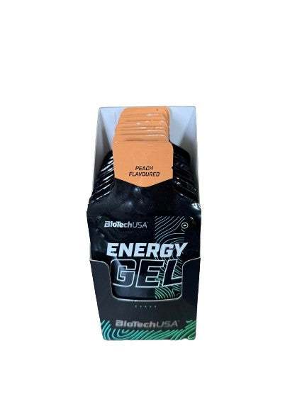 BioTechUSA Energy Gel, Peach - 12 x 40g