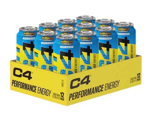 Cellucor C4 Performance Energy, Millions Bubblegum - 12 x 500 ml.