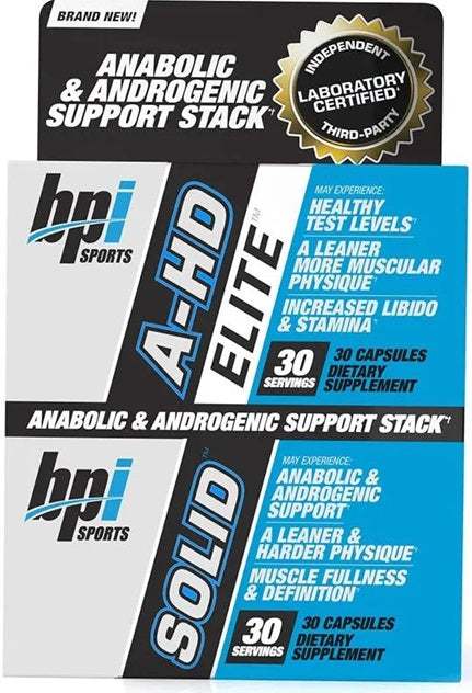 BPI Sports A-HD Elite (+ Solid) - 30+30 caps