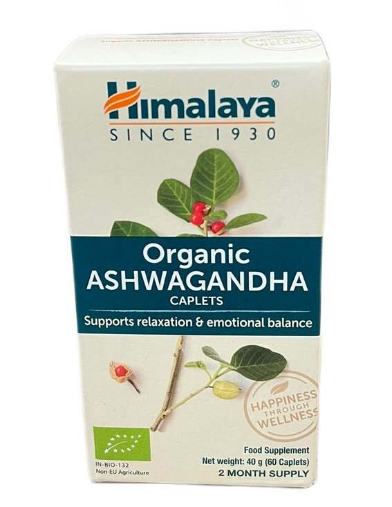 Himalaya Organic Ashwagandha - 60 caplets