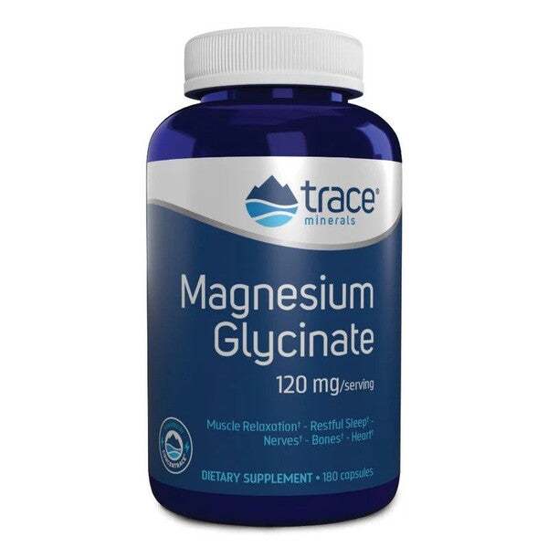 Trace Minerals Magnesium Glycinate - 180 caps