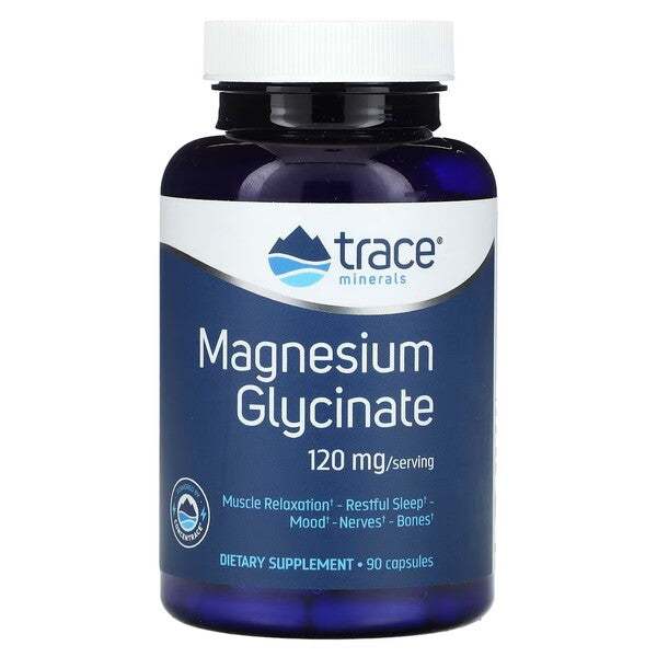 Trace Minerals Magnesium Glycinate - 90 caps