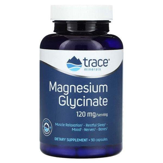 Trace Minerals Magnesium Glycinate - 90 caps