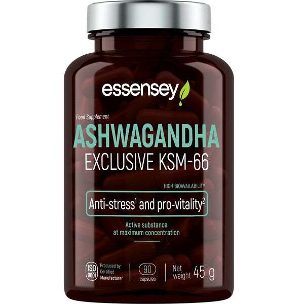 Essensey Ashwagandha Exclusive KSM-66 - 90 caps