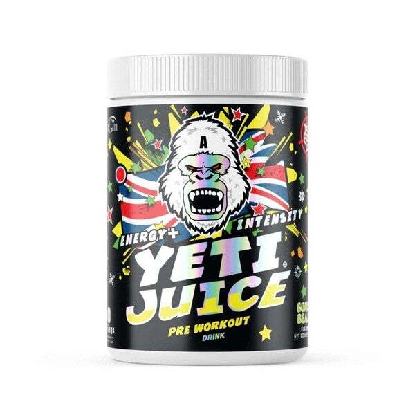 Gorillalpha Yeti Juice, Gummy Bears - 480 grams