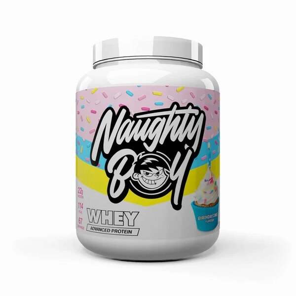 Naughty Boy Advanced Whey, Birthday Cake - 2010 grams