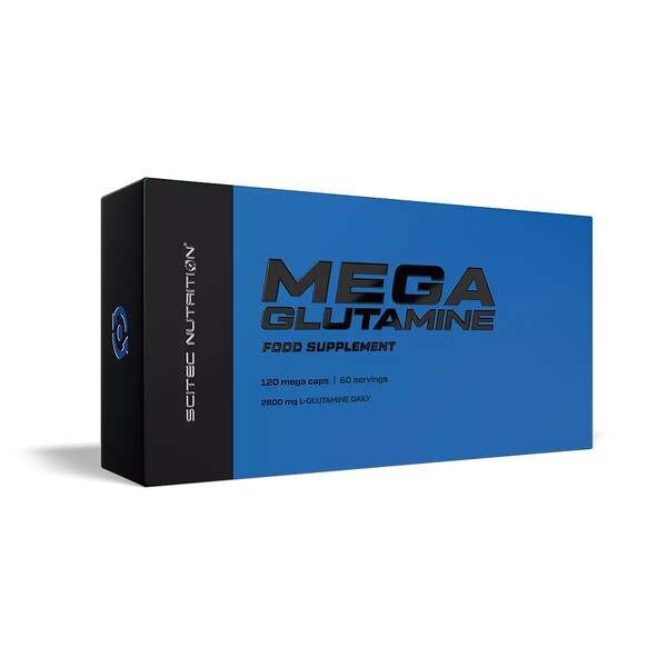 SciTec Mega Glutamine - 120 caps