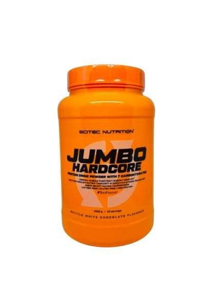 SciTec Jumbo Hardcore, Brittle White Chocolate (EAN 5999100033269) - 1530 grams