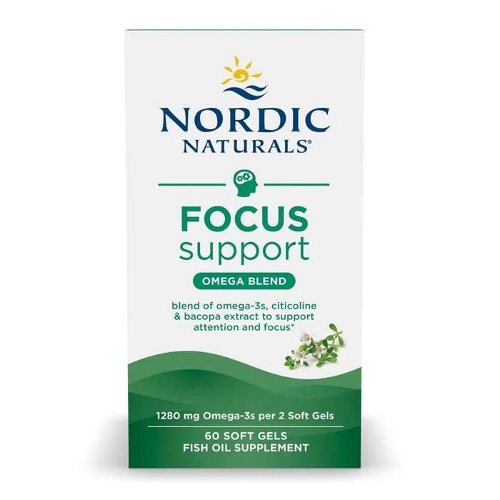 Nordic Naturals Focus Support - 60 softgels