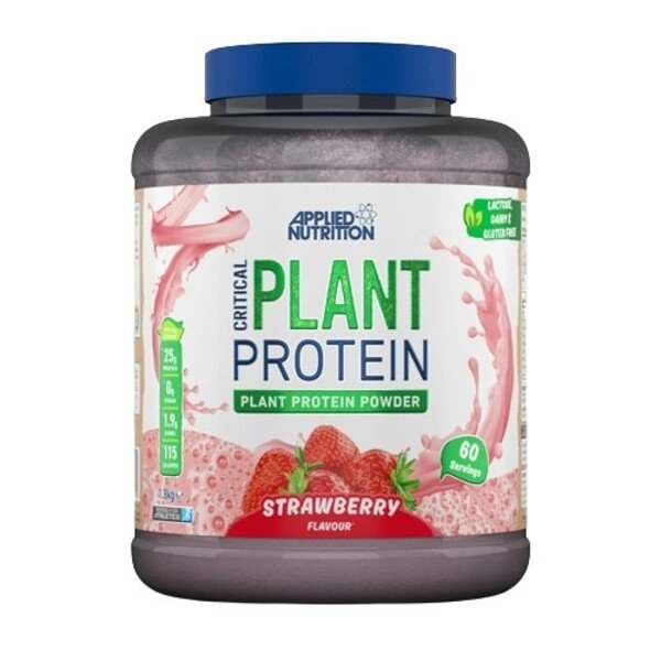 Applied Nutrition Critical Plant Protein, Strawberry - 1800 grams