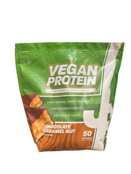 Trained by JP Vegan Protein, Chocolate Caramel Nut - 2000 grams